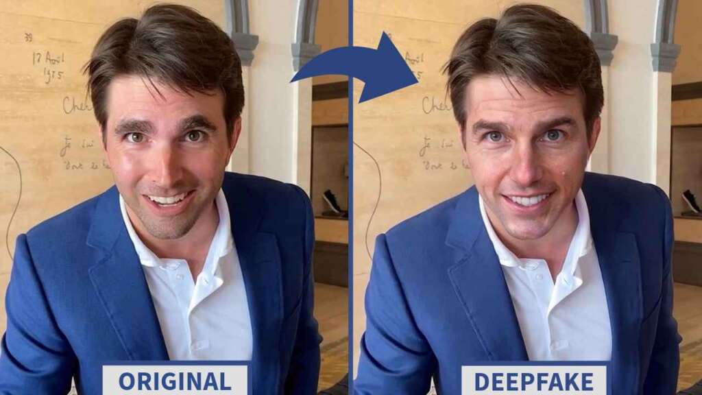 Deepfakes of Tom Cruise genrated using AI